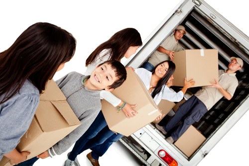 Local removals team helping with a Barnes home move