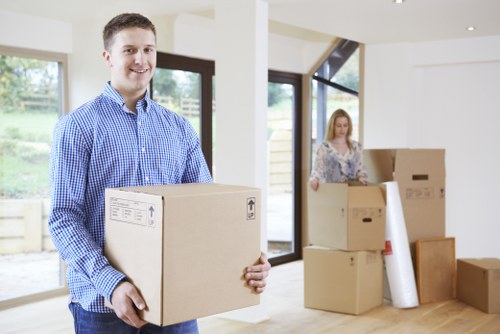 Professional man and van service in Barnes with secure items