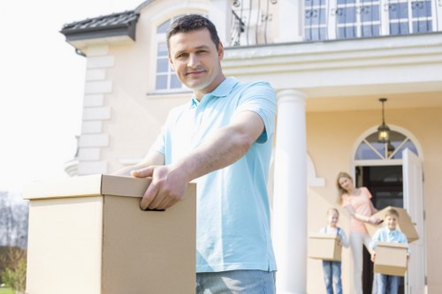 Packing and furniture handling for a Barnes home move