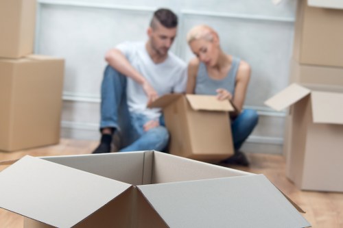 Furniture pick-up service for a home in Barnes with bulky sofa removal