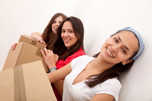Commercial removals support for businesses in Barnes
