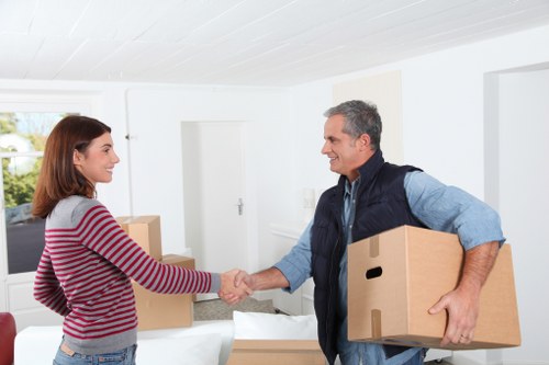 Payment, cancellation, and service charge terms for moving jobs